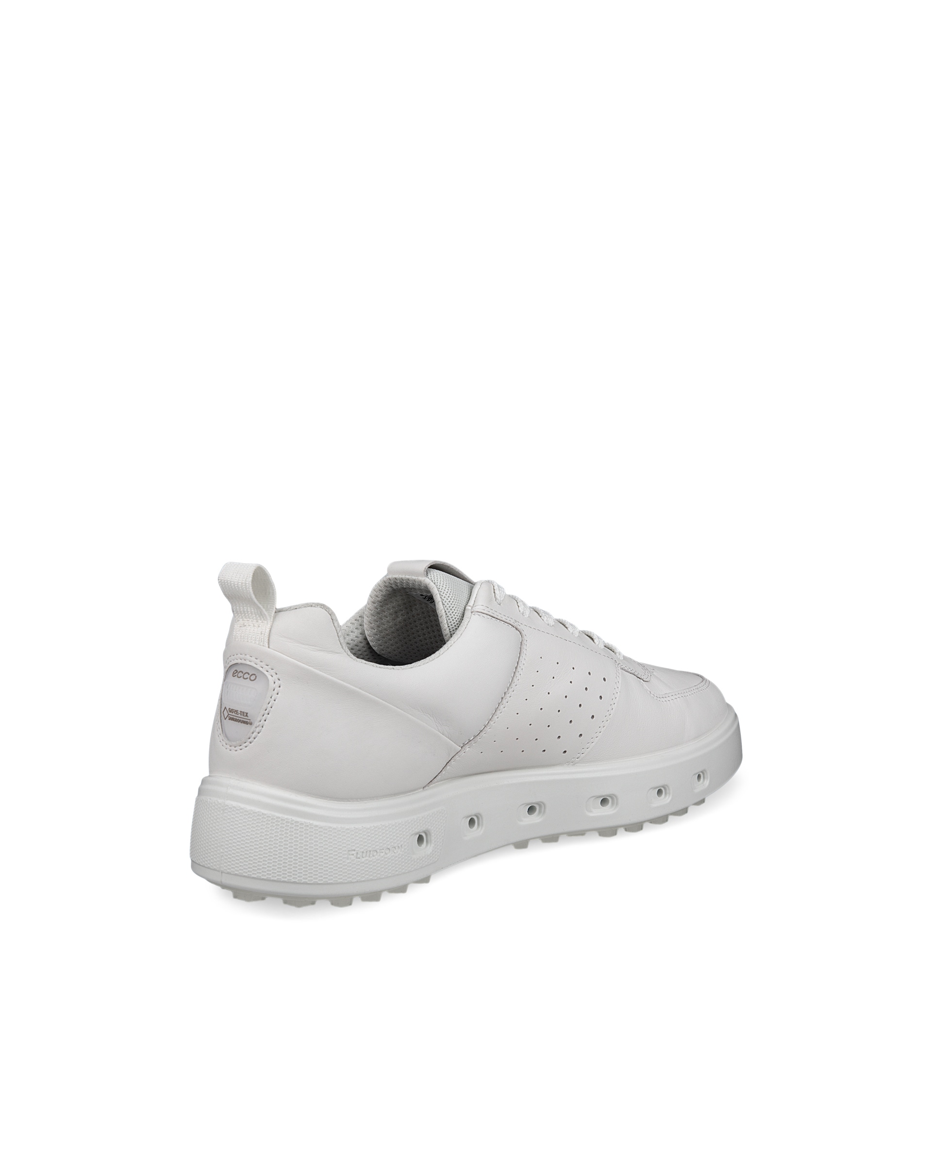 ECCO STREET 720 GTX MEN'S GOLF SHOE - White - Back