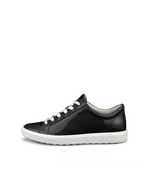 Women's ECCO® Soft 7 Leather Sneaker - Metallics - Outside