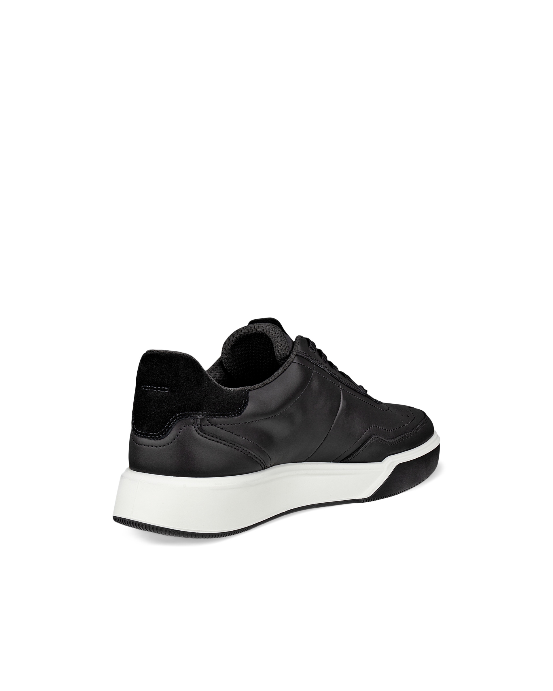ECCO STREET COURT W LEA - Negro - Back