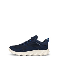 Men's ECCO® MX Gore-Tex Outdoor Sneaker - Blue - Outside