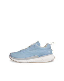 Women's ECCO® Biom 2.0 Low Breathru Textile Sneaker - Blue - Outside