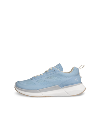 Women's ECCO® Biom 2.0 Low Breathru Textile Sneaker - Blue - Outside