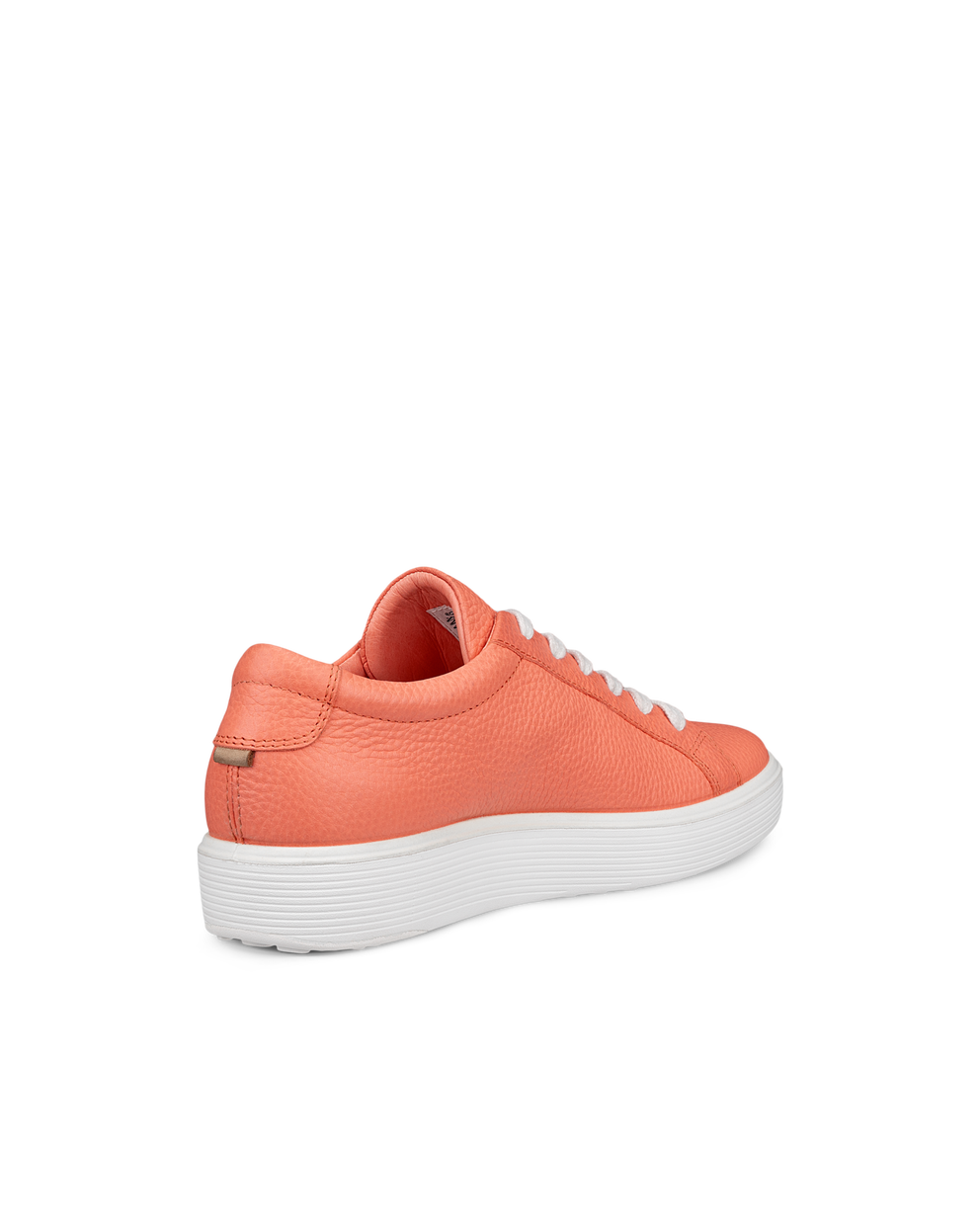 Women's ECCO® Soft 60 Leather Sneaker - Orange - Back