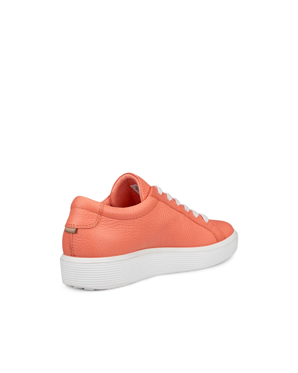 ECCO® Soft 60 baskets en cuir pour femme - Orange - Back