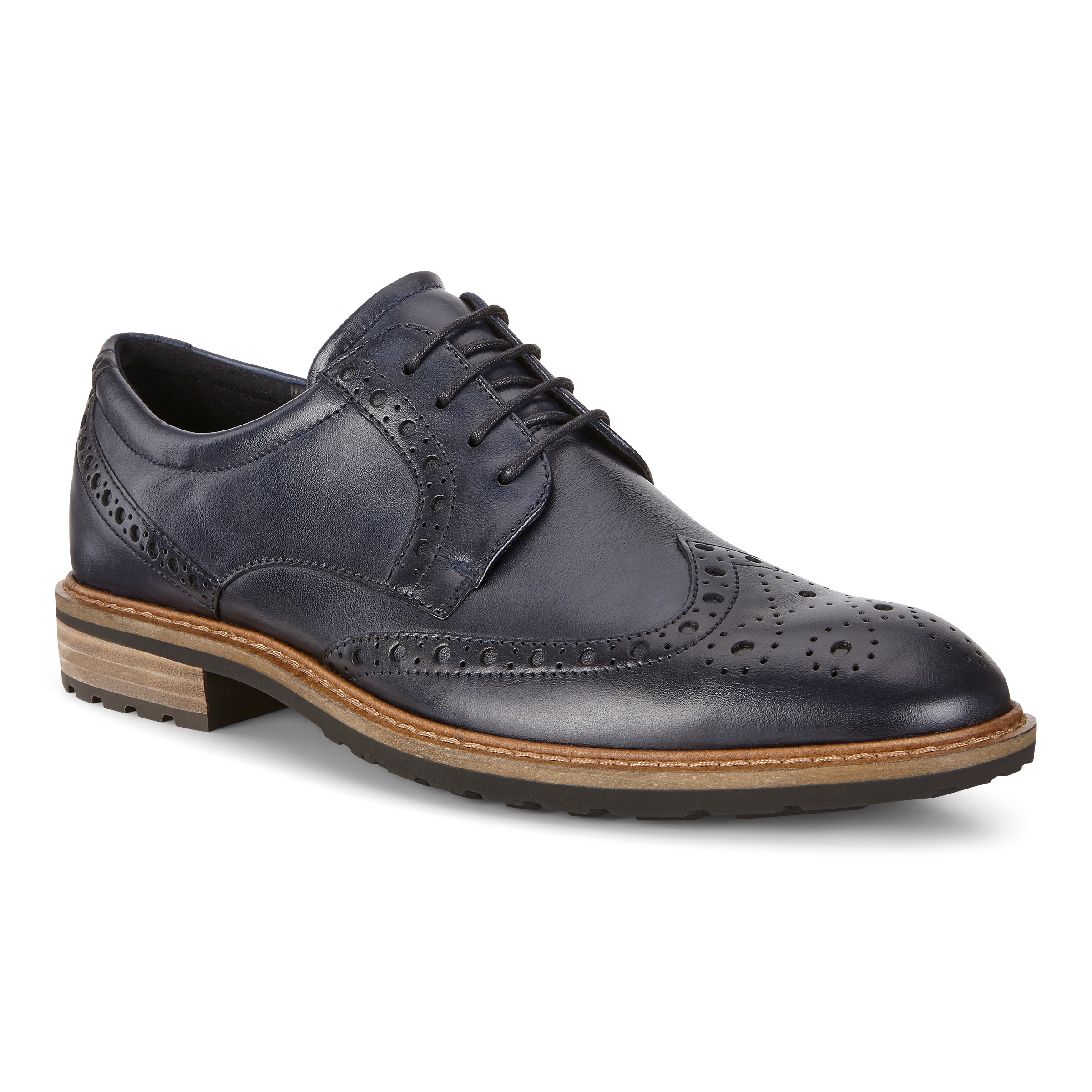 ECCO Vitrus I Derby Brogue - Blue - Main