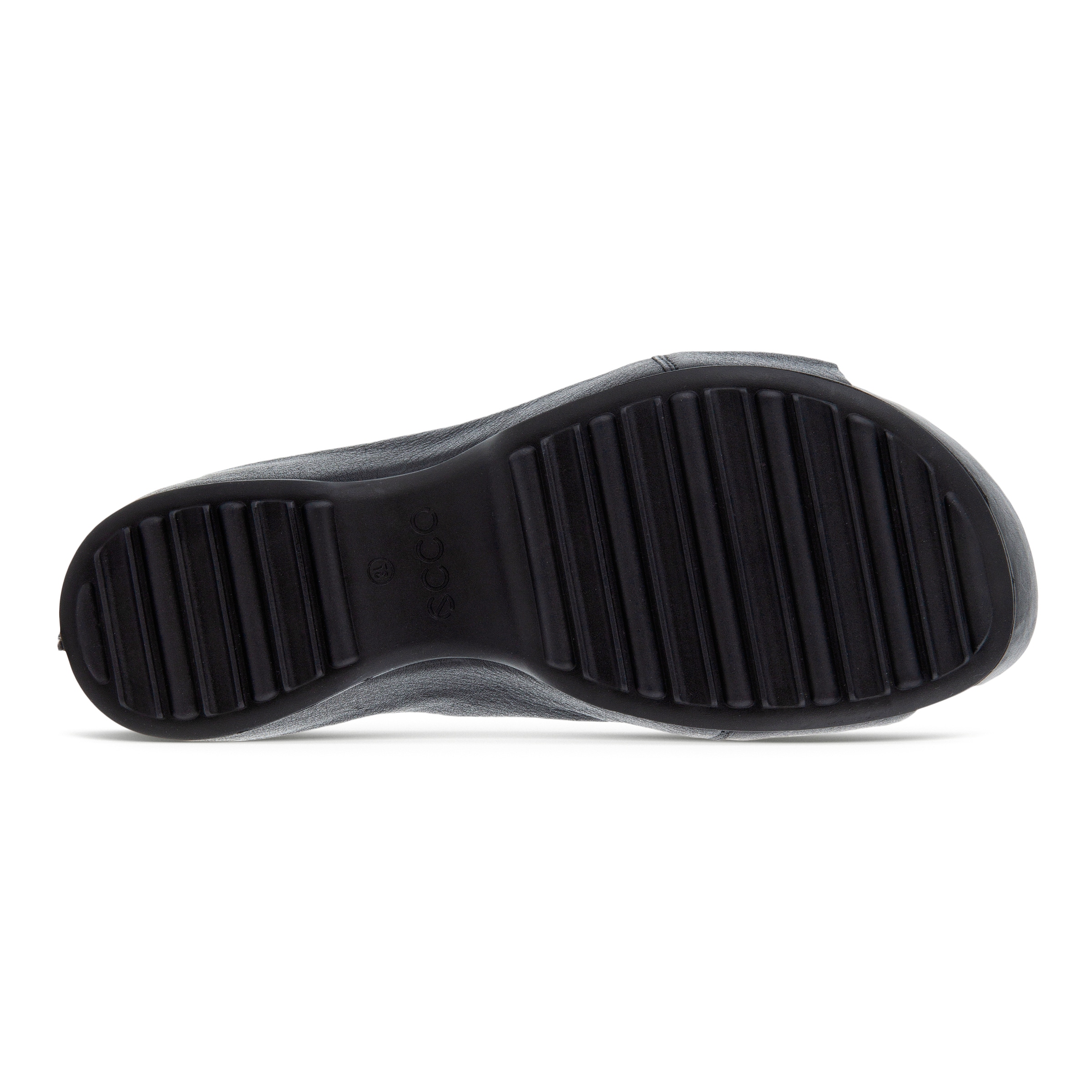 ECCO Ifla ウィメンズ レザークロッグ - Black - Sole