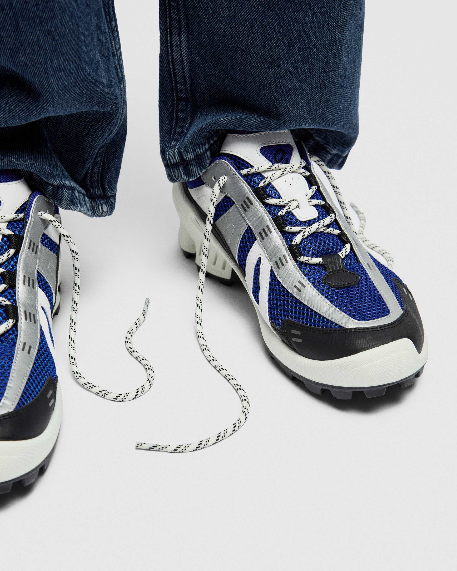 ECCO® BIOM C-Trail tekstiilist vabaajajalats meestele - Sinine - Lifestyle image-1