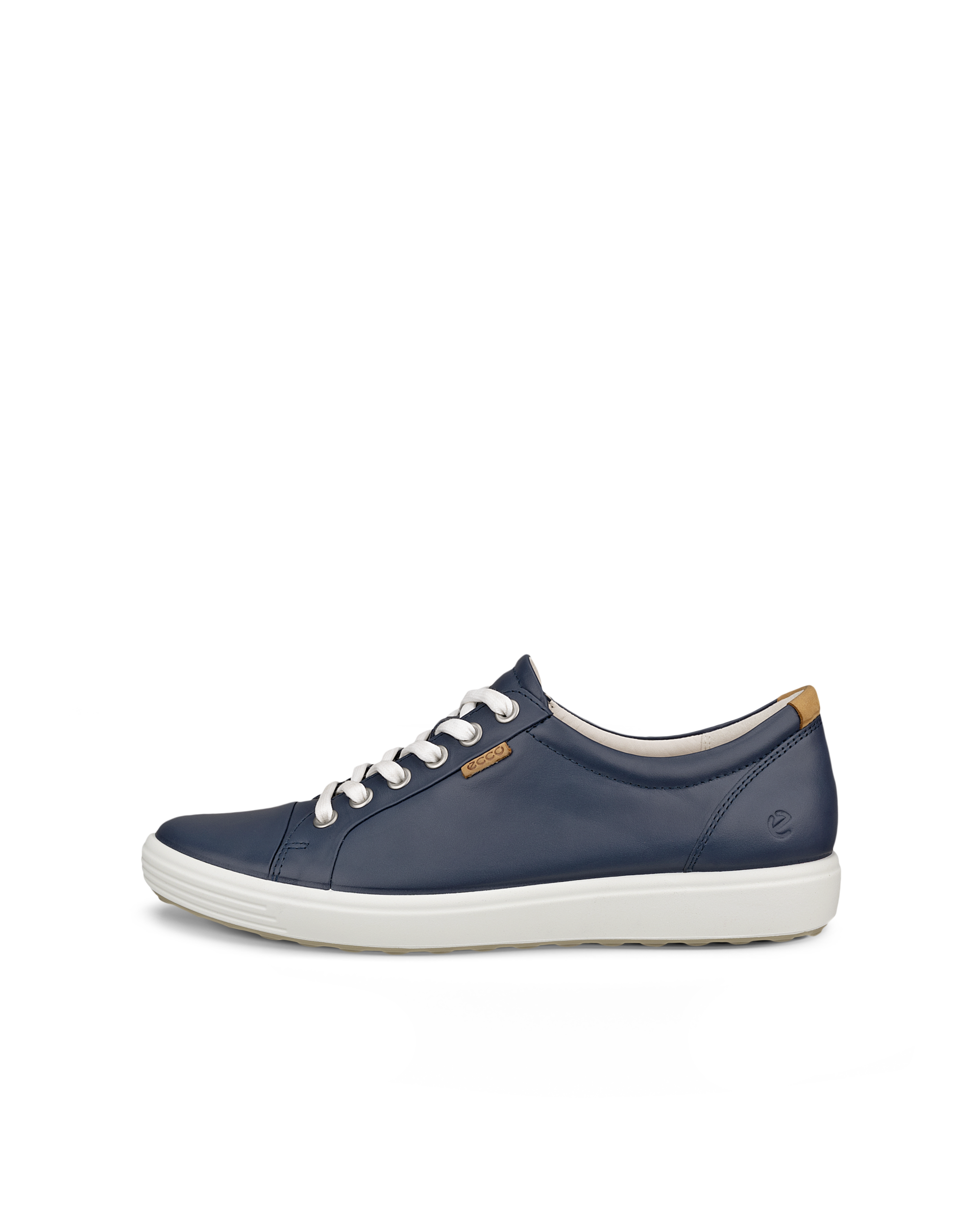 Women's ECCO® Soft 7 Leather Sneaker | Blue