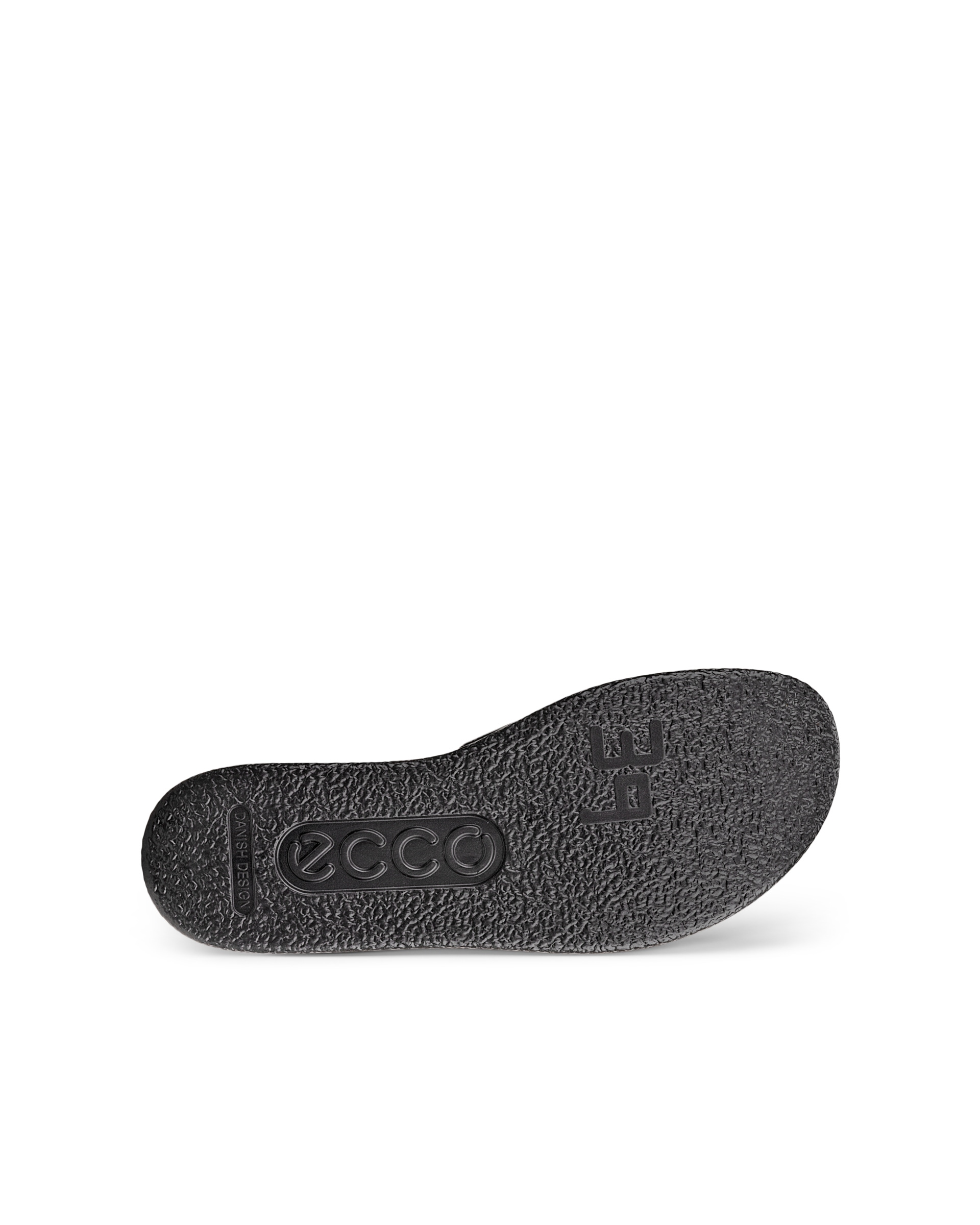 Women's ECCO® Flowt Leather Slide - Black - Sole