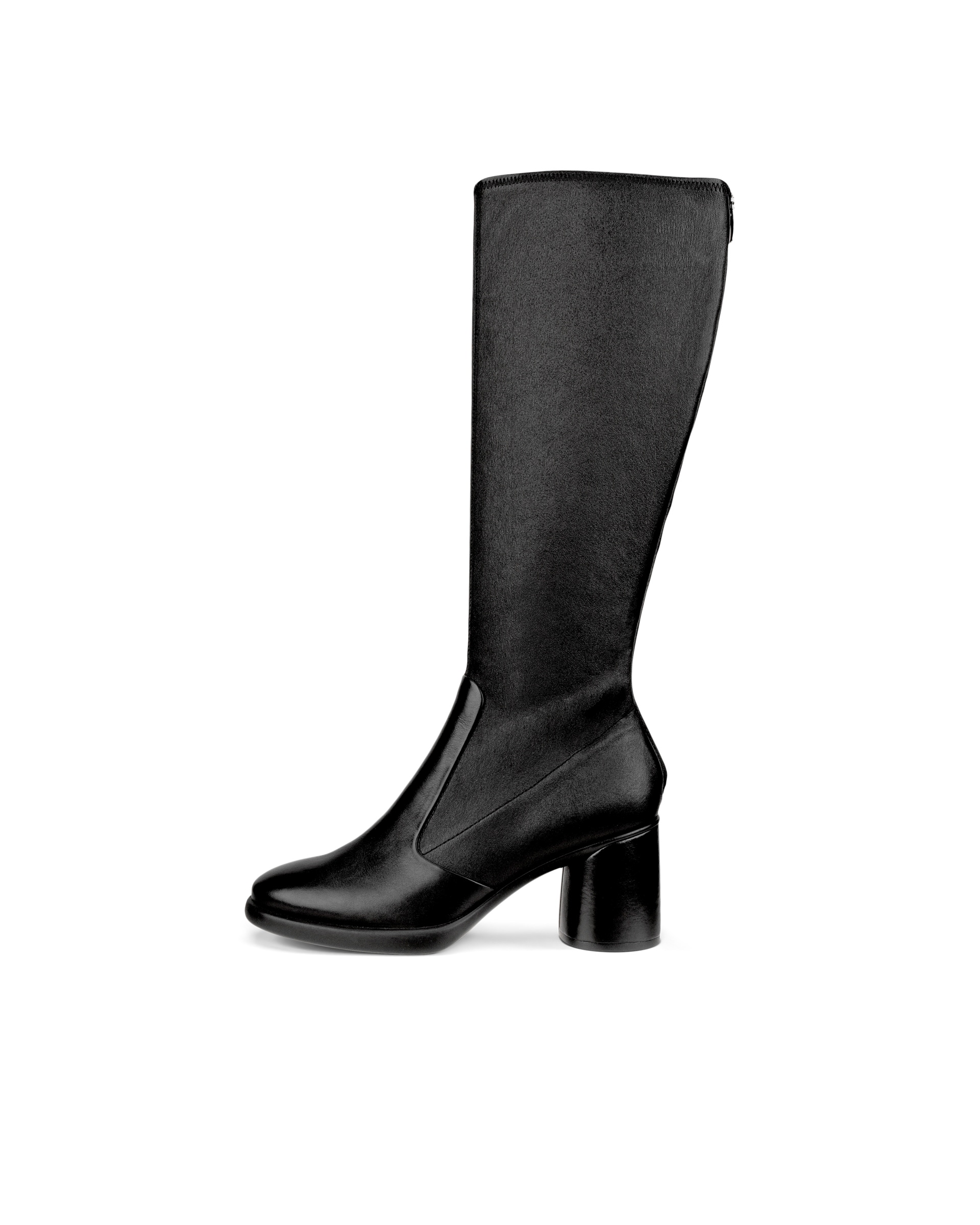 ECCO Sculpted LX 55 ウィメンズ レザーハイカットブーツ - Black - Outside