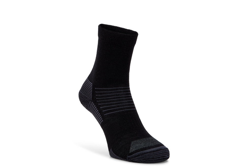 Unisex ECCO® Everyday Crew Socks - Black - Main