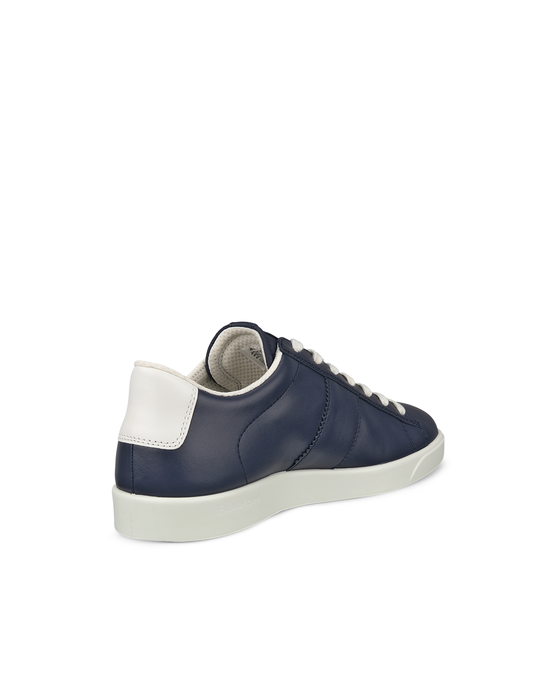 Zapatillas de piel ECCO® Street Lite para mujer - Azul - Back