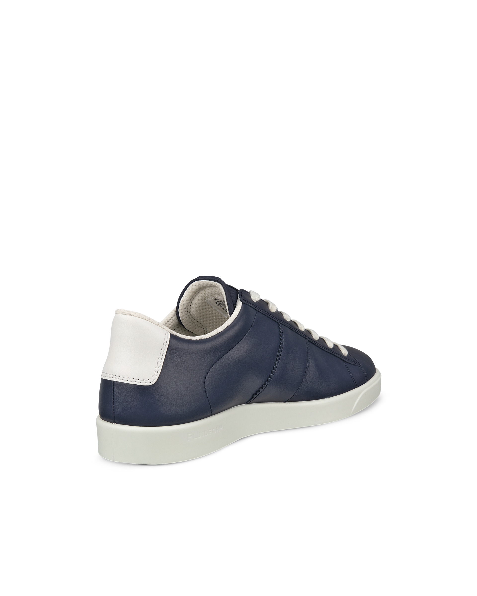 Zapatillas de piel ECCO® Street Lite para mujer - Azul - Back