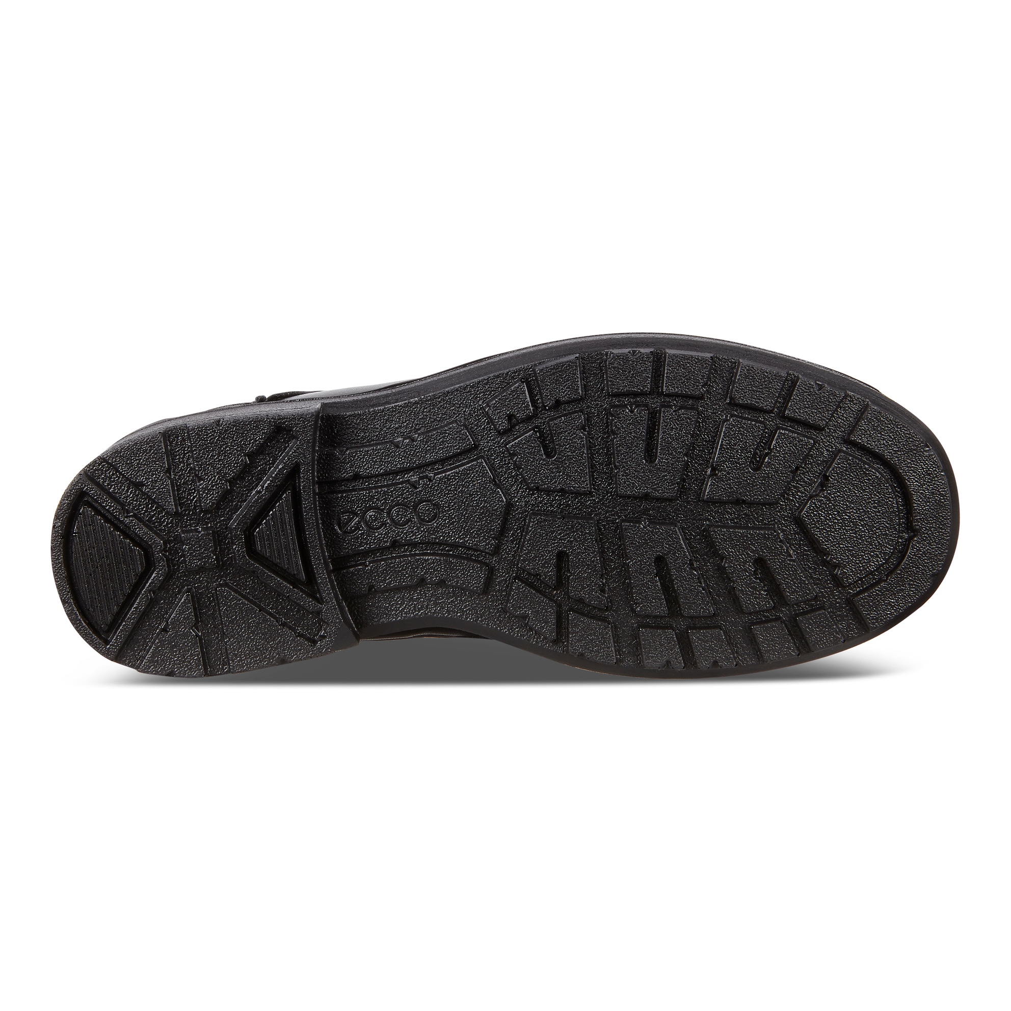 Kids' ECCO® Cohen Leather Shoe - Black - Sole