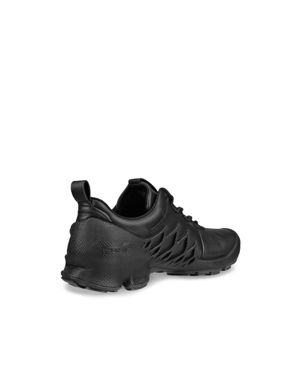 Men's ECCO® Biom Aex Leather Outdoor Shoe - Black - Back