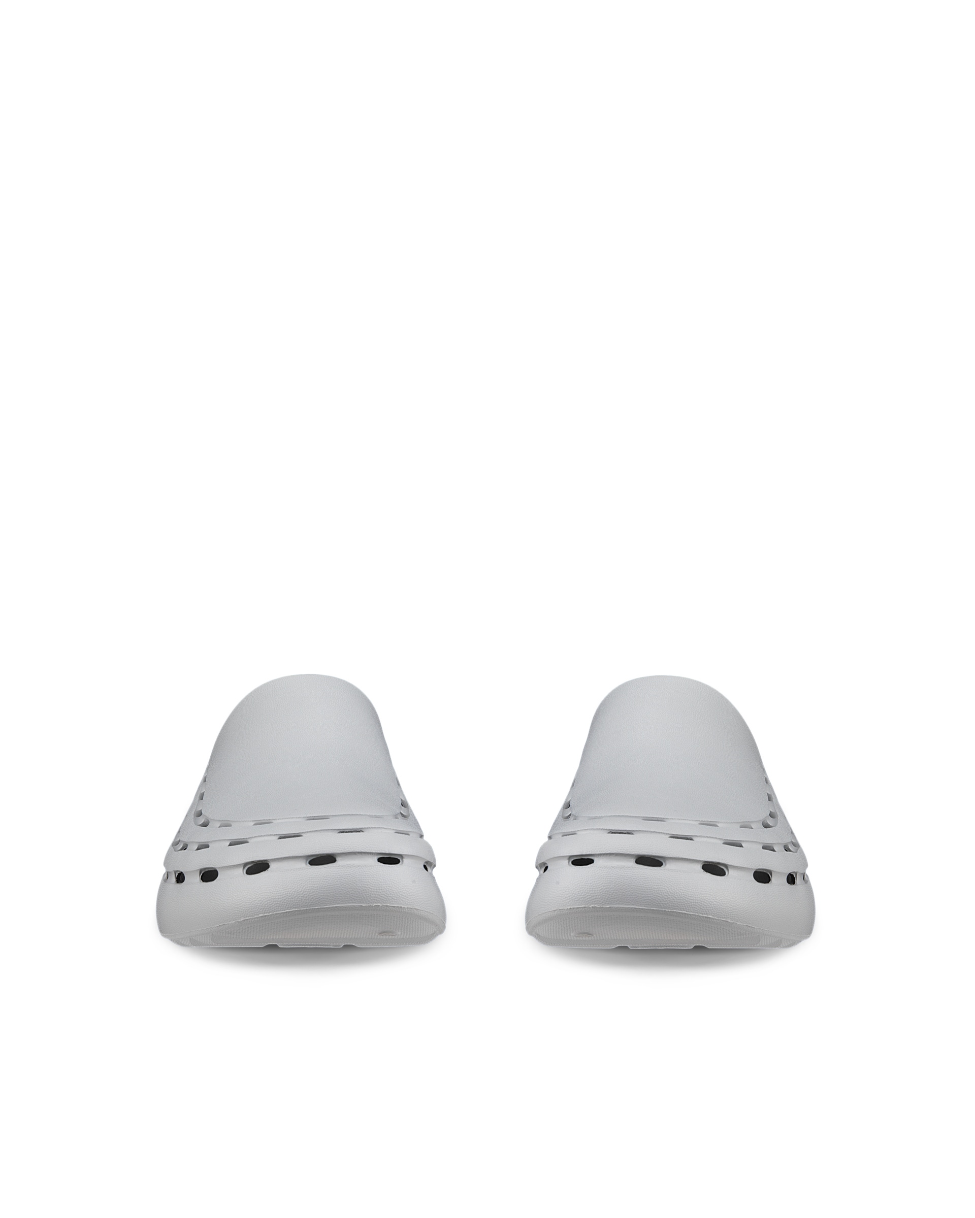 Unisex ECCOยฎ Cozmo Slide Slider - Grey - Front pair