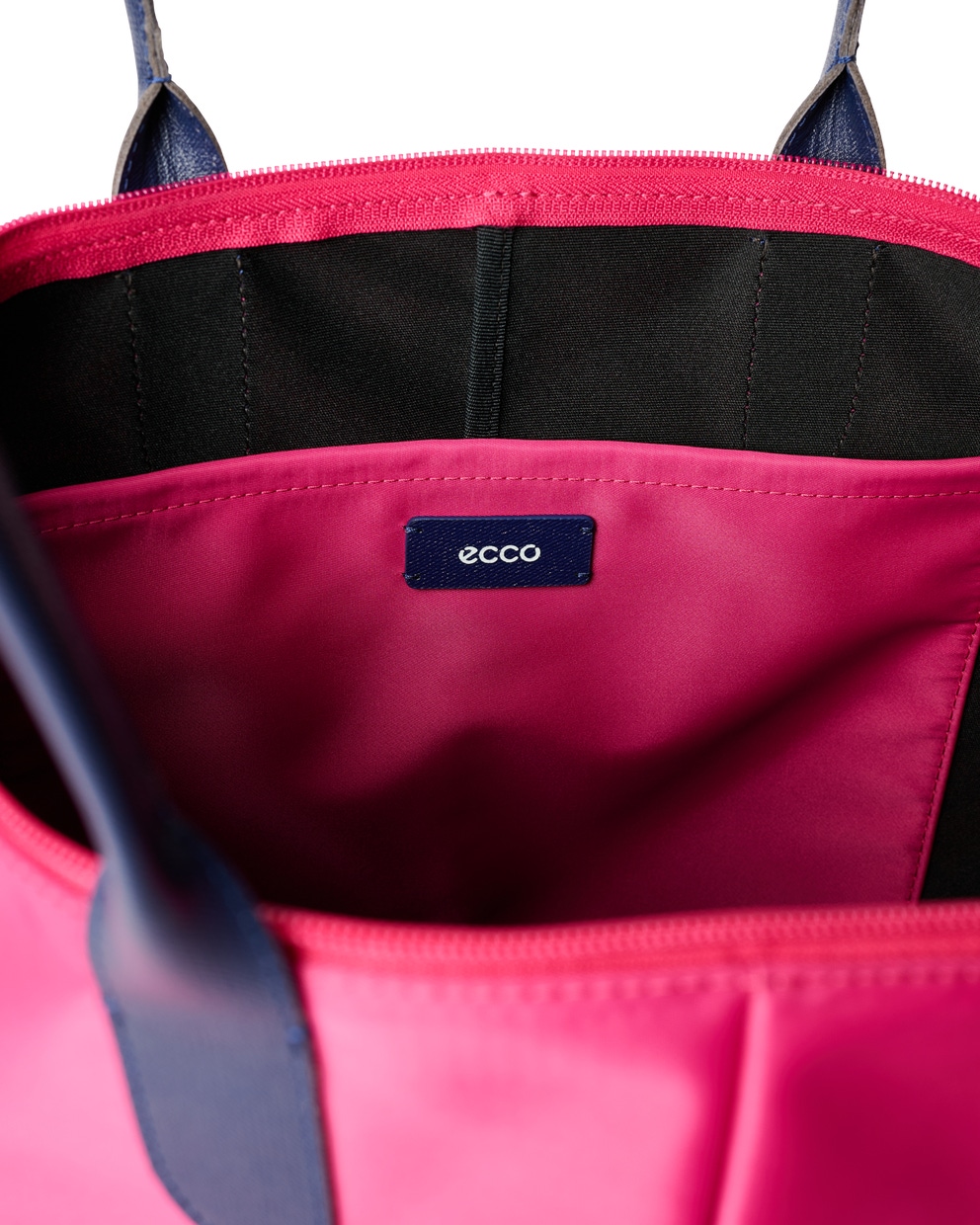 ECCO Tote Go Light レザートートバッグ - Pink - Inside