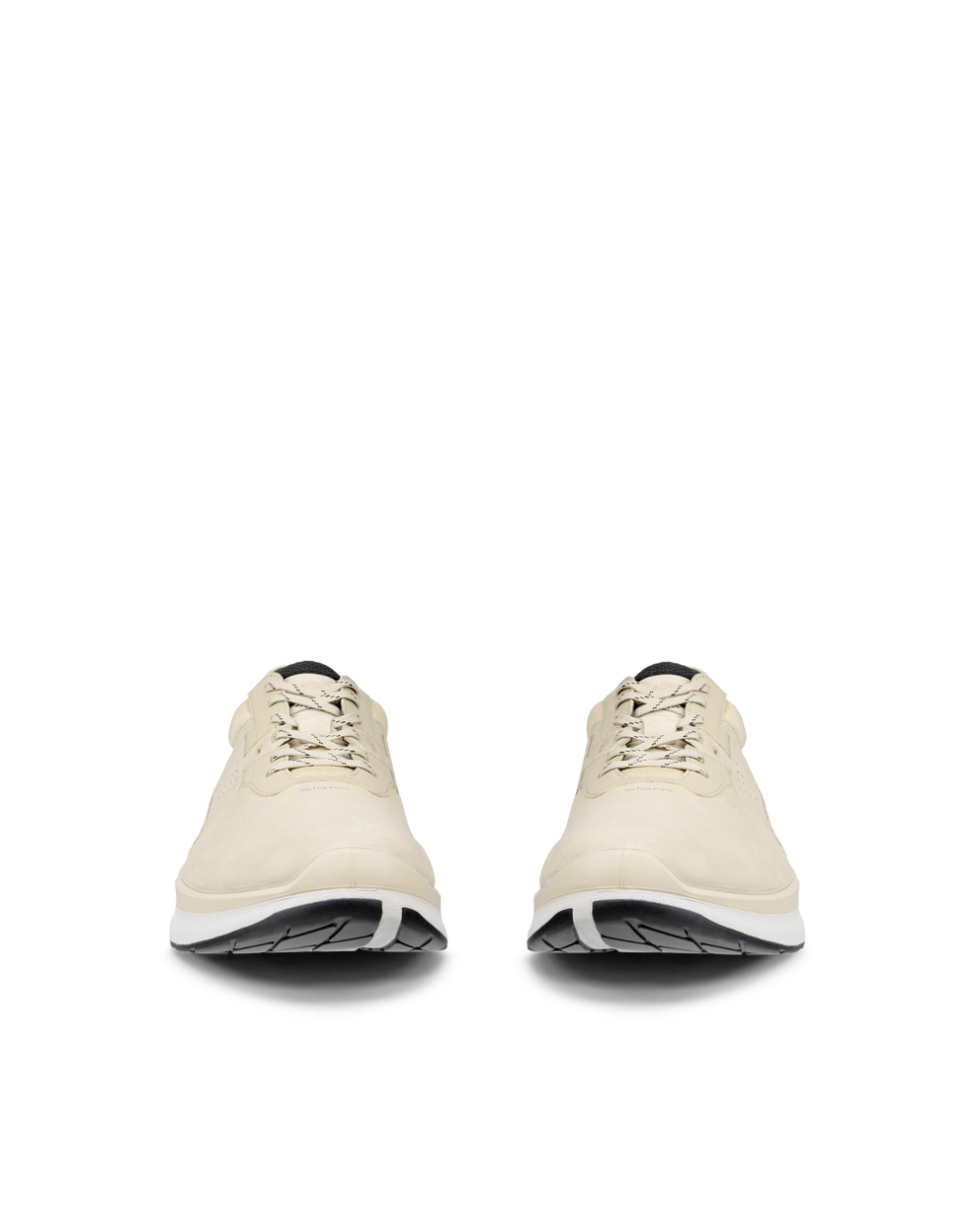 Men's ECCO® Biom 2.2 Nubuck Sneaker - Beige - Front pair