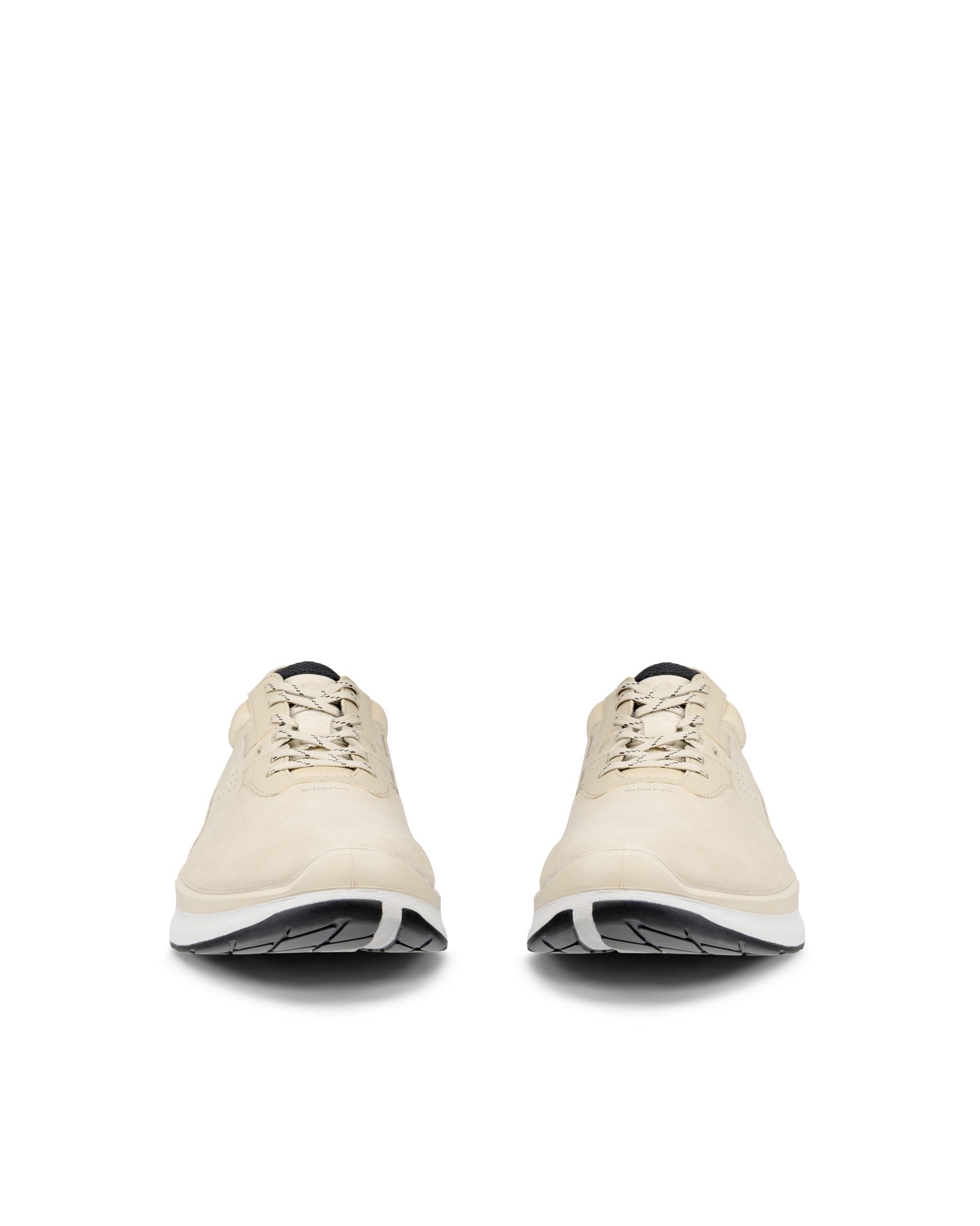 Men's ECCO® Biom 2.2 Nubuck Sneaker - Beige - Front pair