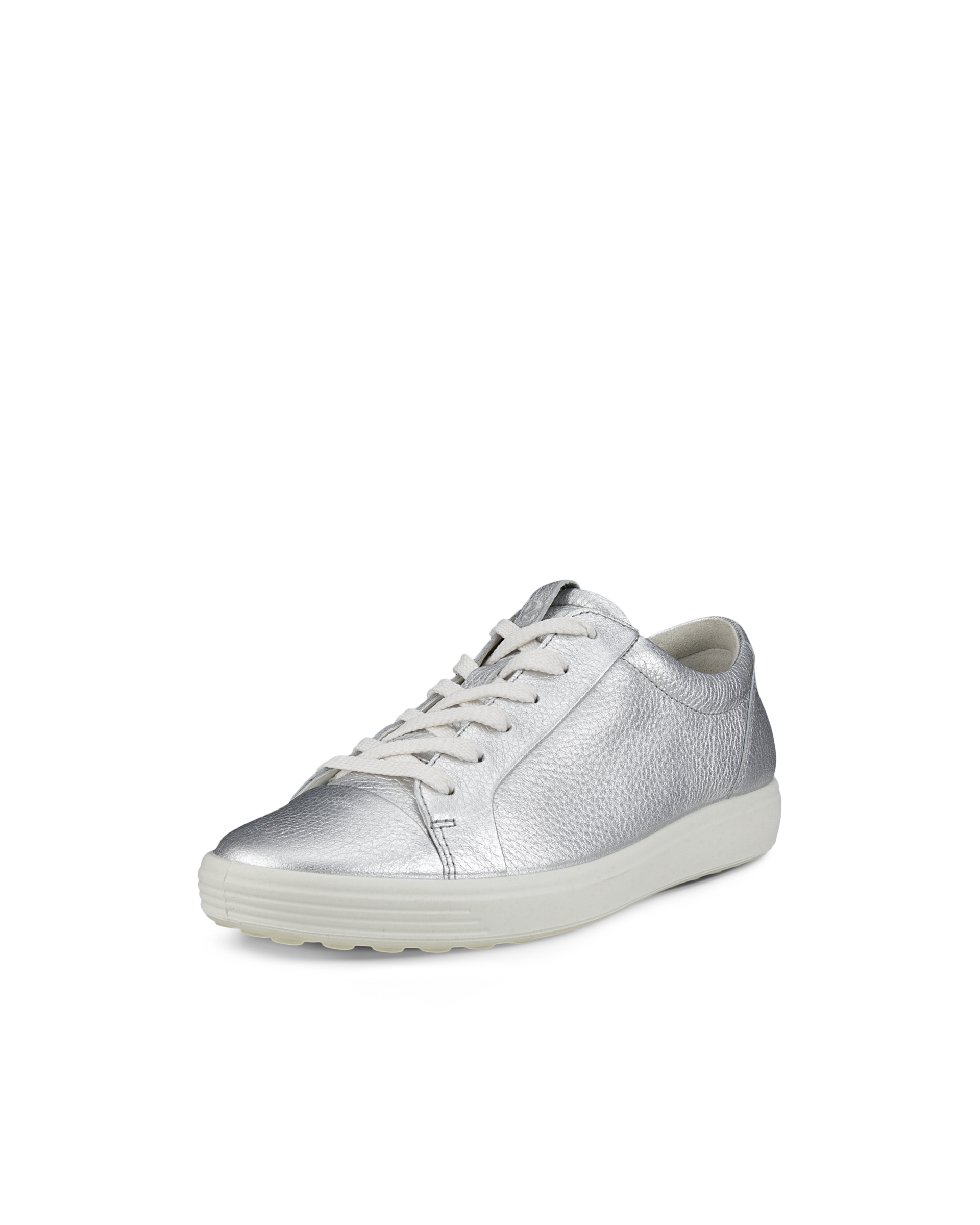 Women's ECCO® Soft 7 Leather Sneaker - Metallics - Main