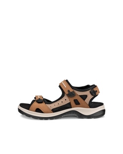 Sandalias de senderismo de nobuk ECCO® Offroad para mujer - Marrón - Outside