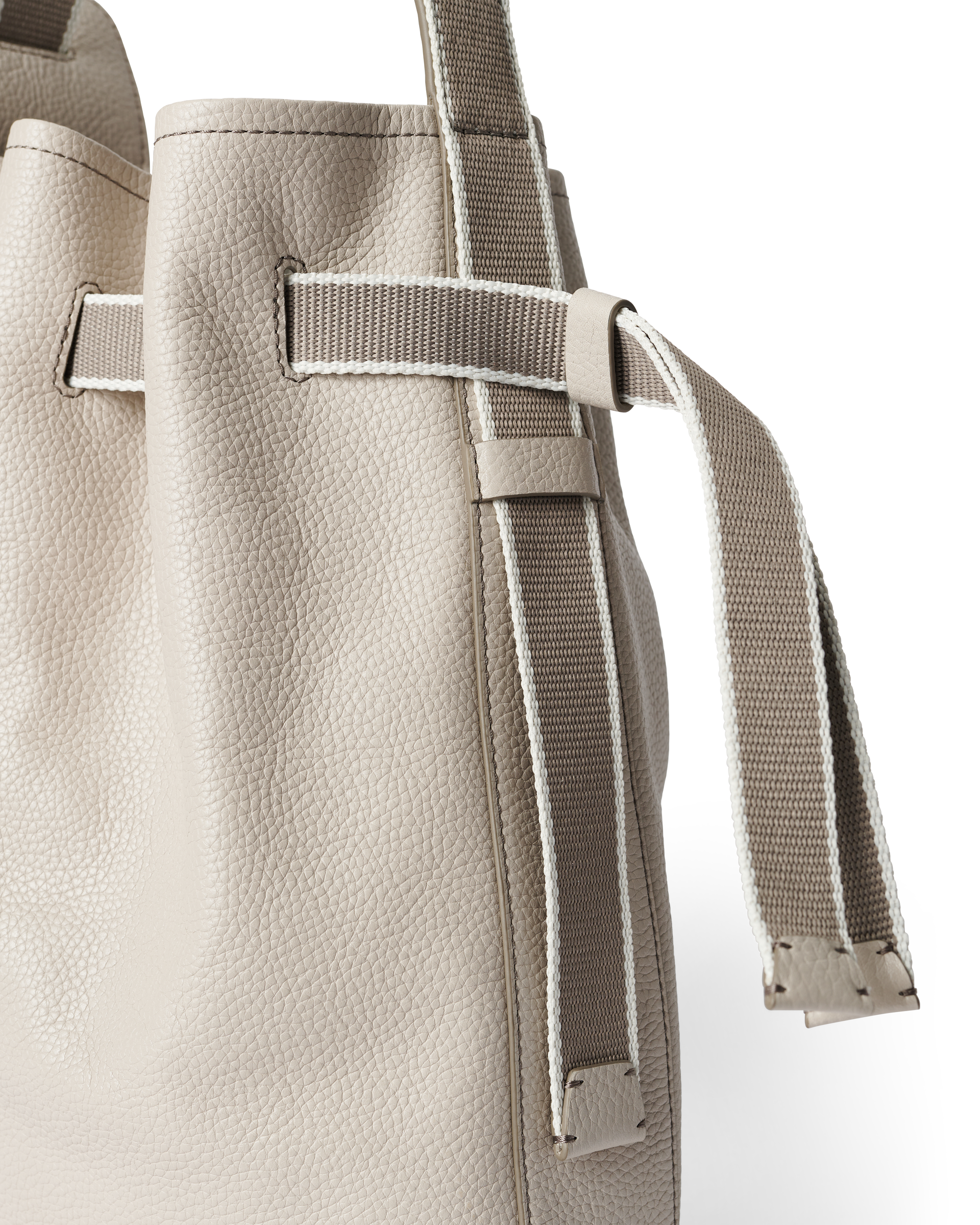 ECCO® Sail 가죽 호보 백 - Beige - Detail-1