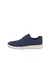 Men's ECCO® S Lite Hybrid Leather Brogue Shoe - Blue - Outside