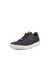 Men's ECCO® Soft Classic Nubuck Sneaker - Black - Main