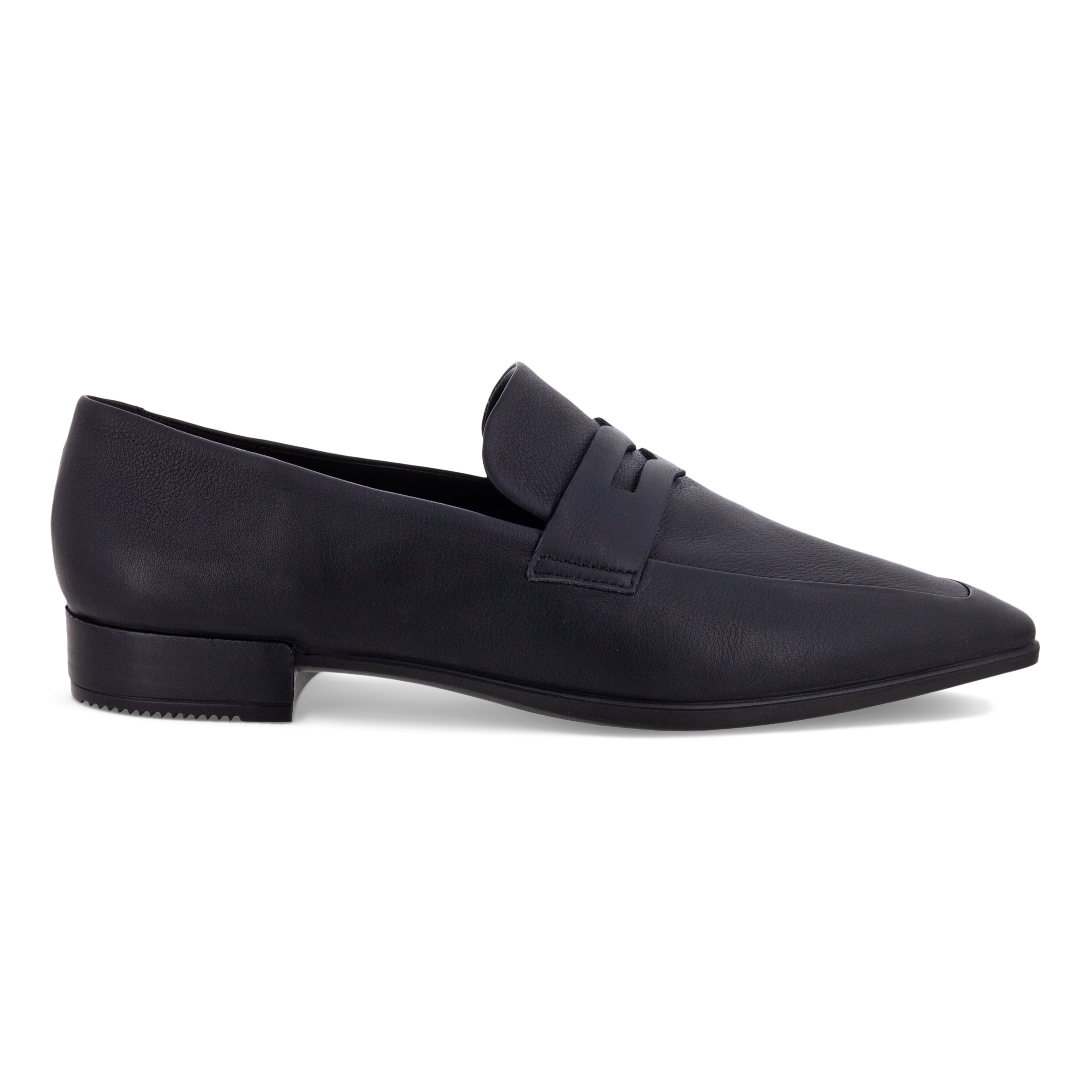 ECCO Shape 20 Pointy ウィメンズ レザーローファー | Black