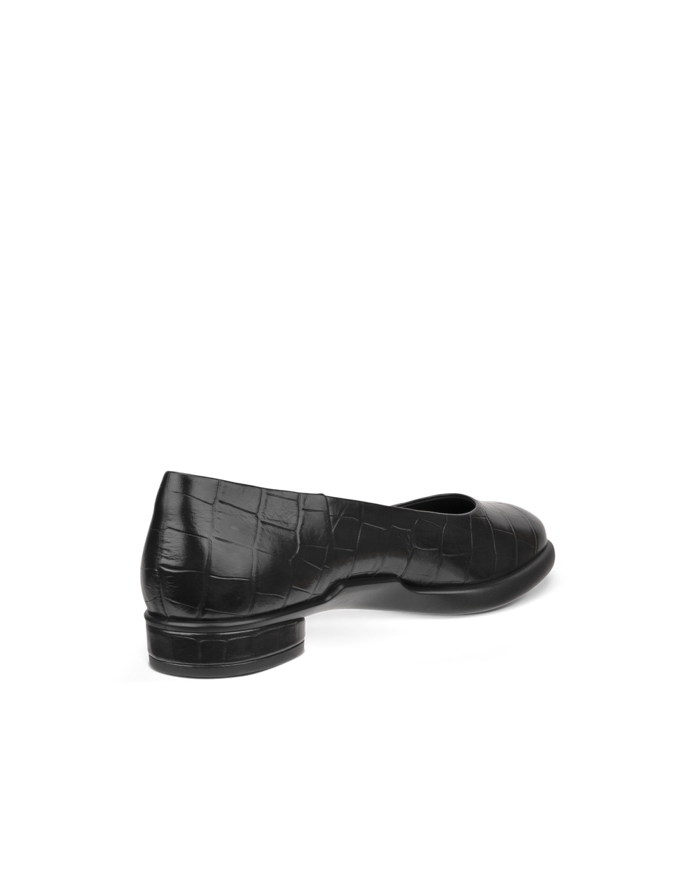 ECCO Women Sculpt Lx Ballerina Lea - Black - Back