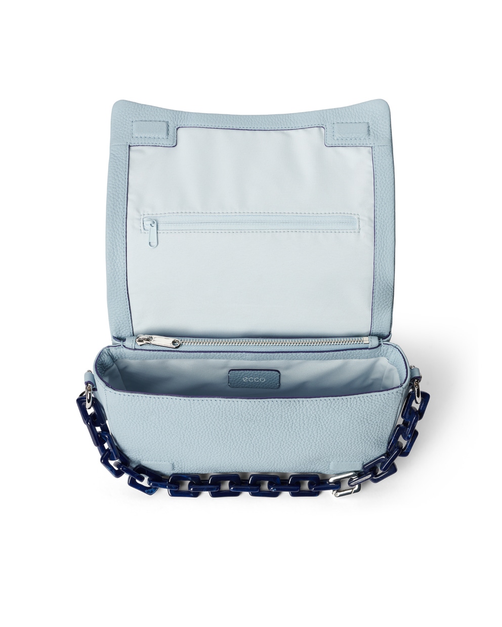 ECCO PINCH BAG LARGE SOFT - Blue - Inside