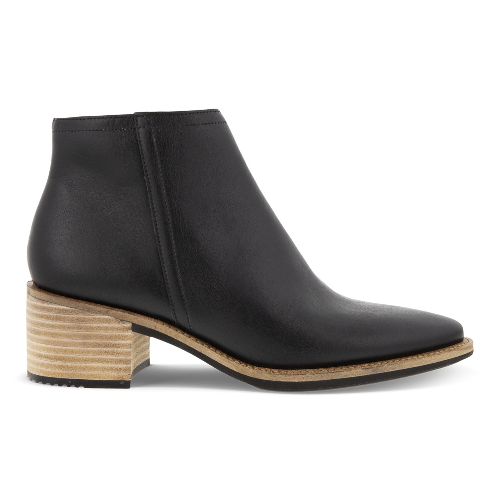 ECCO Women's Shape Sartorelle 35 MM Ankle Boots - Black - Outside