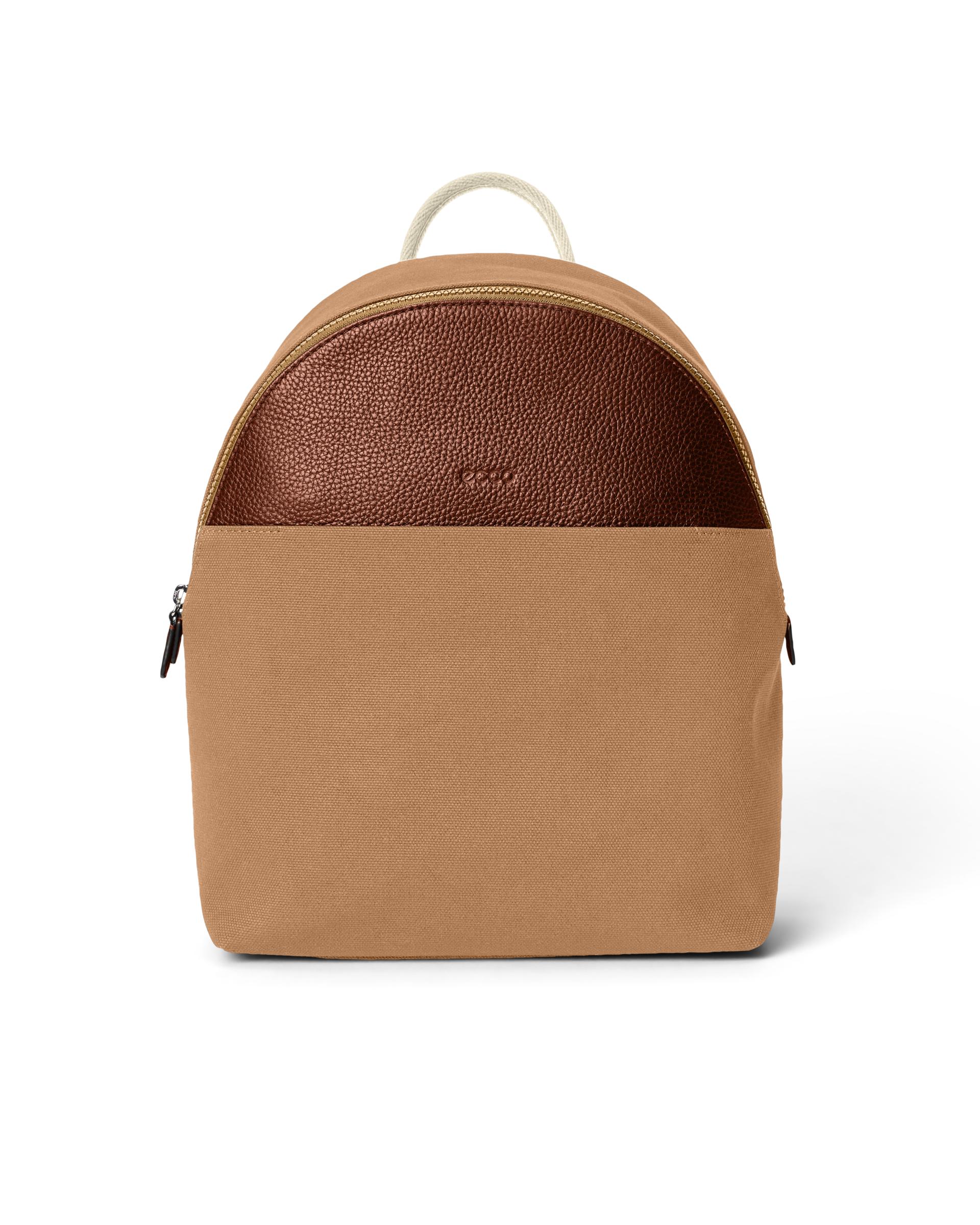 ECCO® Small Textile Backpack - Brown - Main