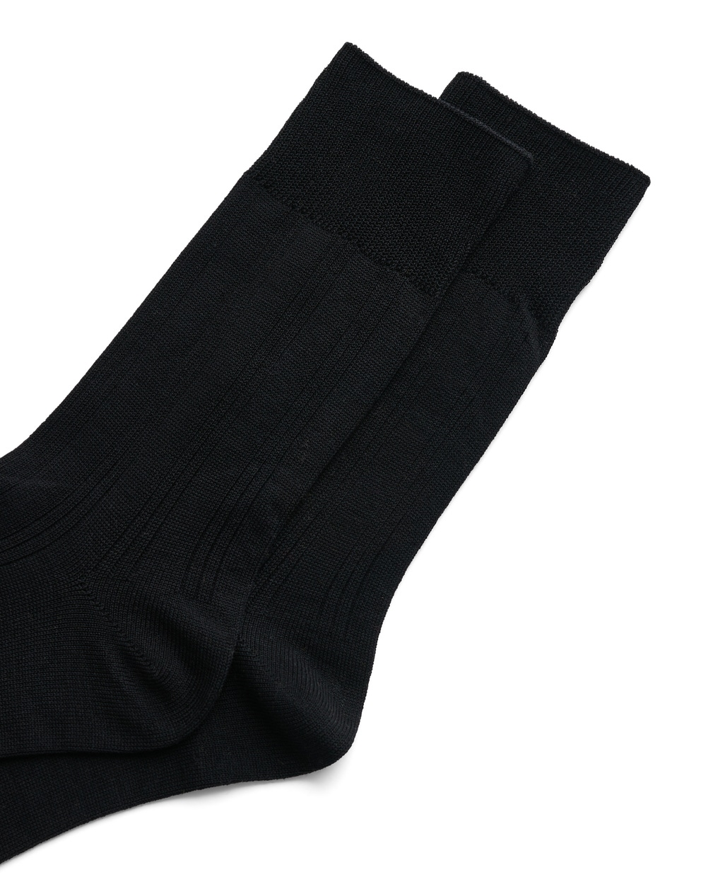 Calcetines canalé ECCO® para hombre - Negro - Detail-1