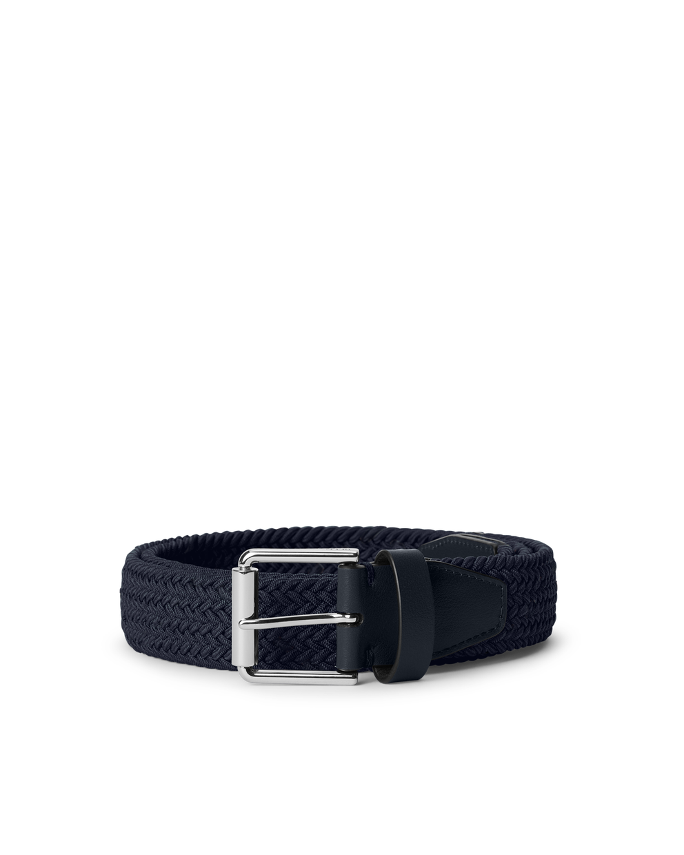 Men's ECCO® Belts Textile Belt - Blue - Birdeye