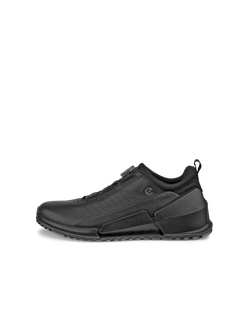 Men's ECCO® Biom 2.0 Leather Sneaker - Black - Outside