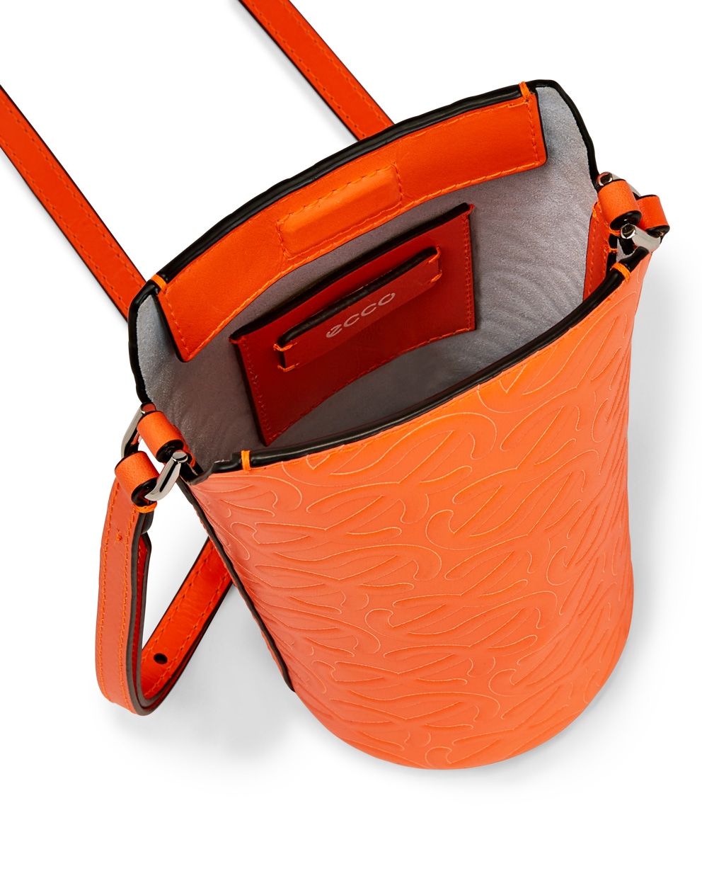 ECCO® Pot Wave sac bandoulière cuir - Orange - Inside