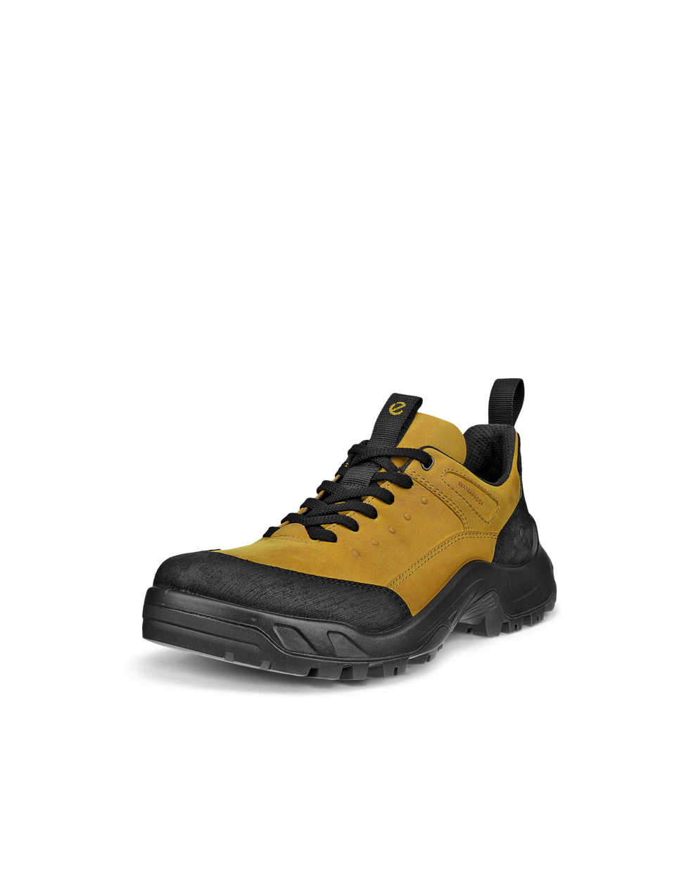 Zapatillas de senderismo de nobuk impermeable ECCO® Offroad para hombre - Amarillo - Main