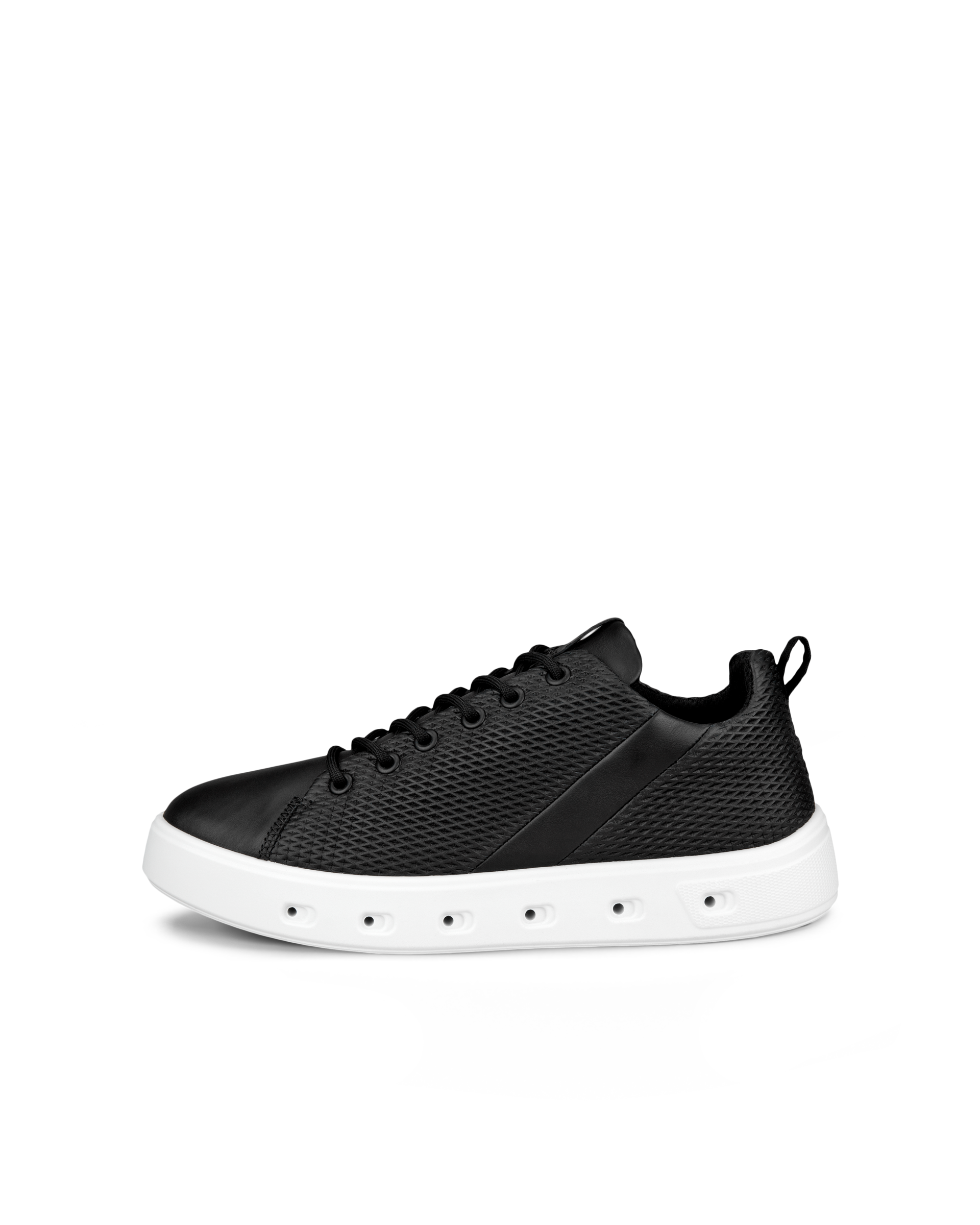 Women's ECCO® Street 720 Leather Gore-Tex Sneaker | Black