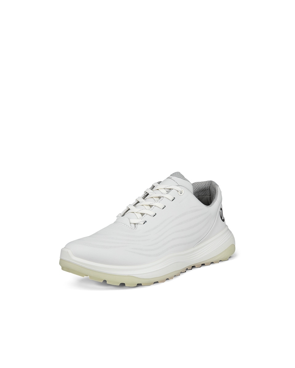 Women s ECCO Golf LT1 Hybrid Leather Waterproof Shoe White