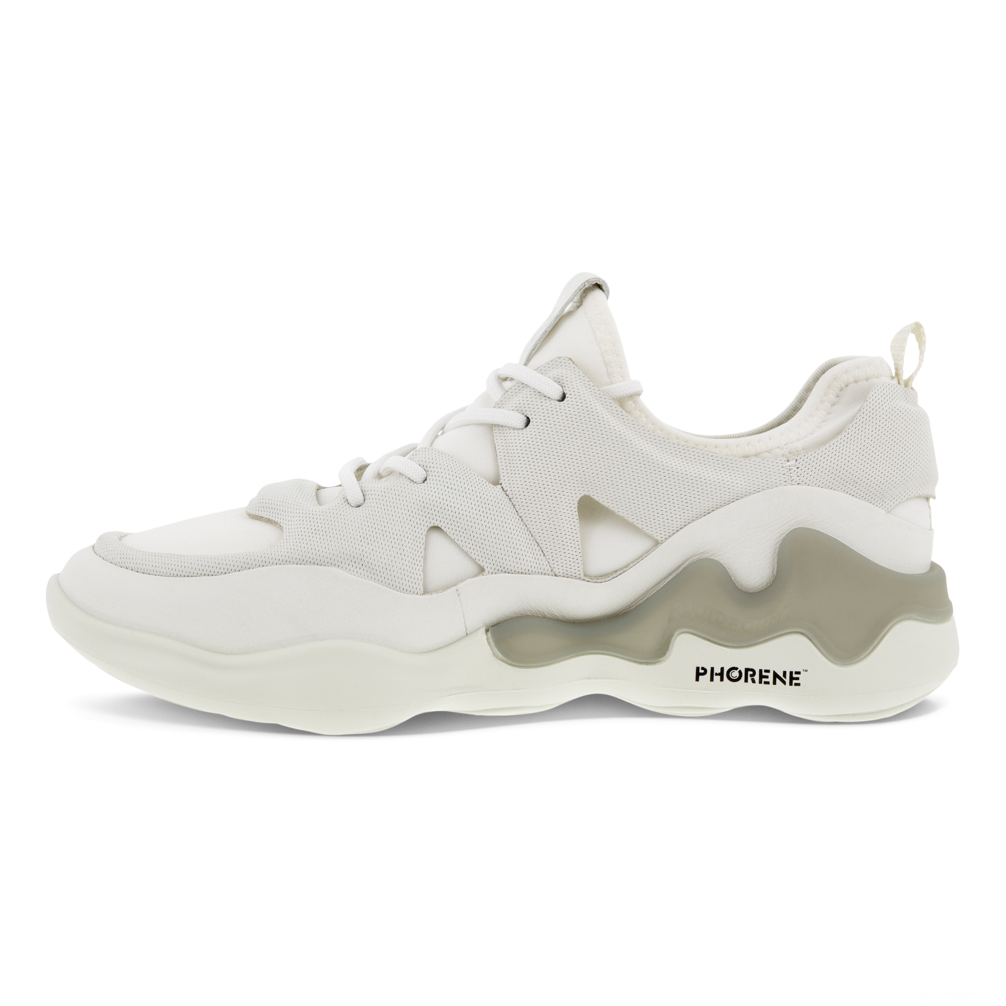 Women's ECCO® Elo Leather Sneaker - White - Inside