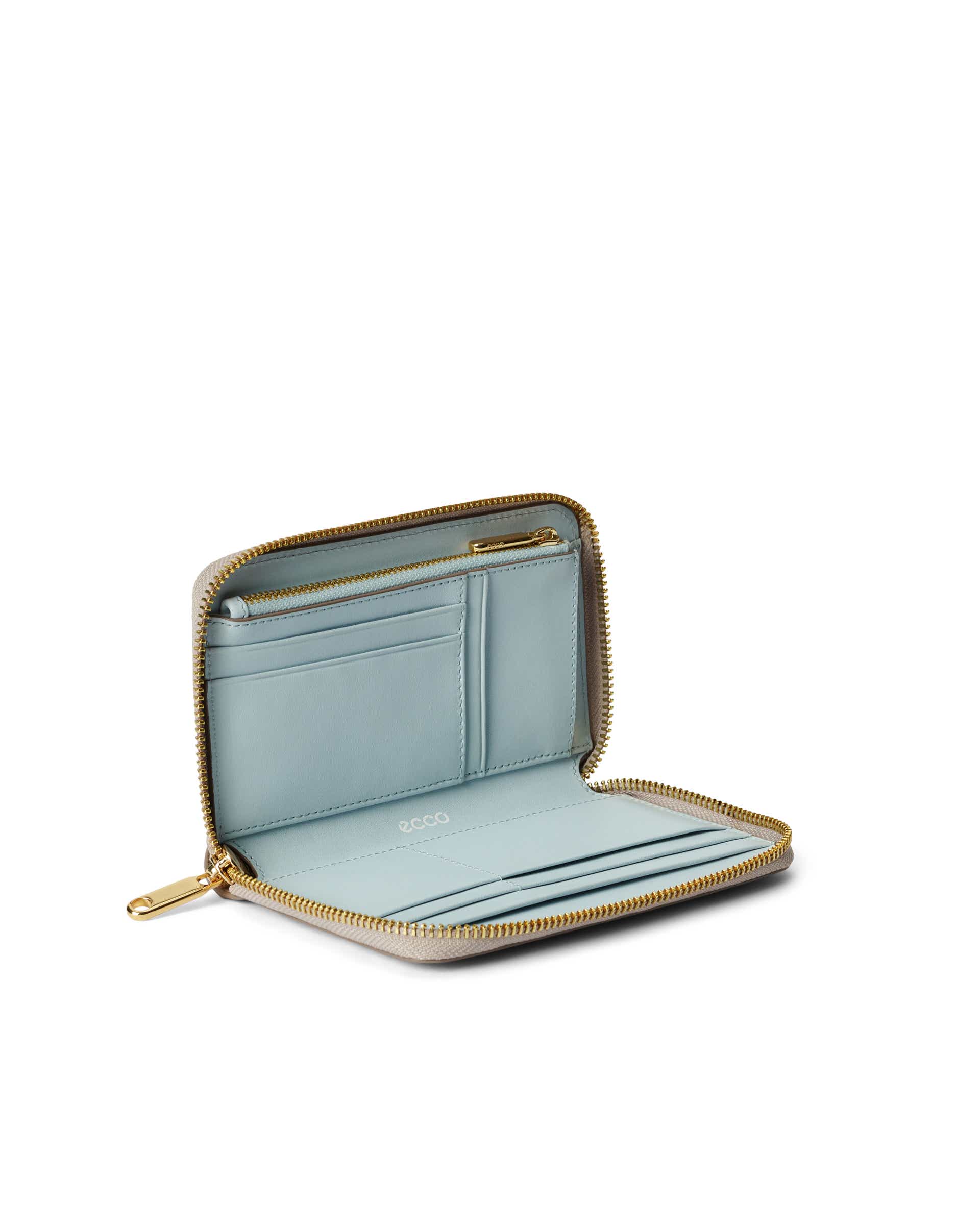 Carteira grande couro ECCO® Wallet - Bege - Inside