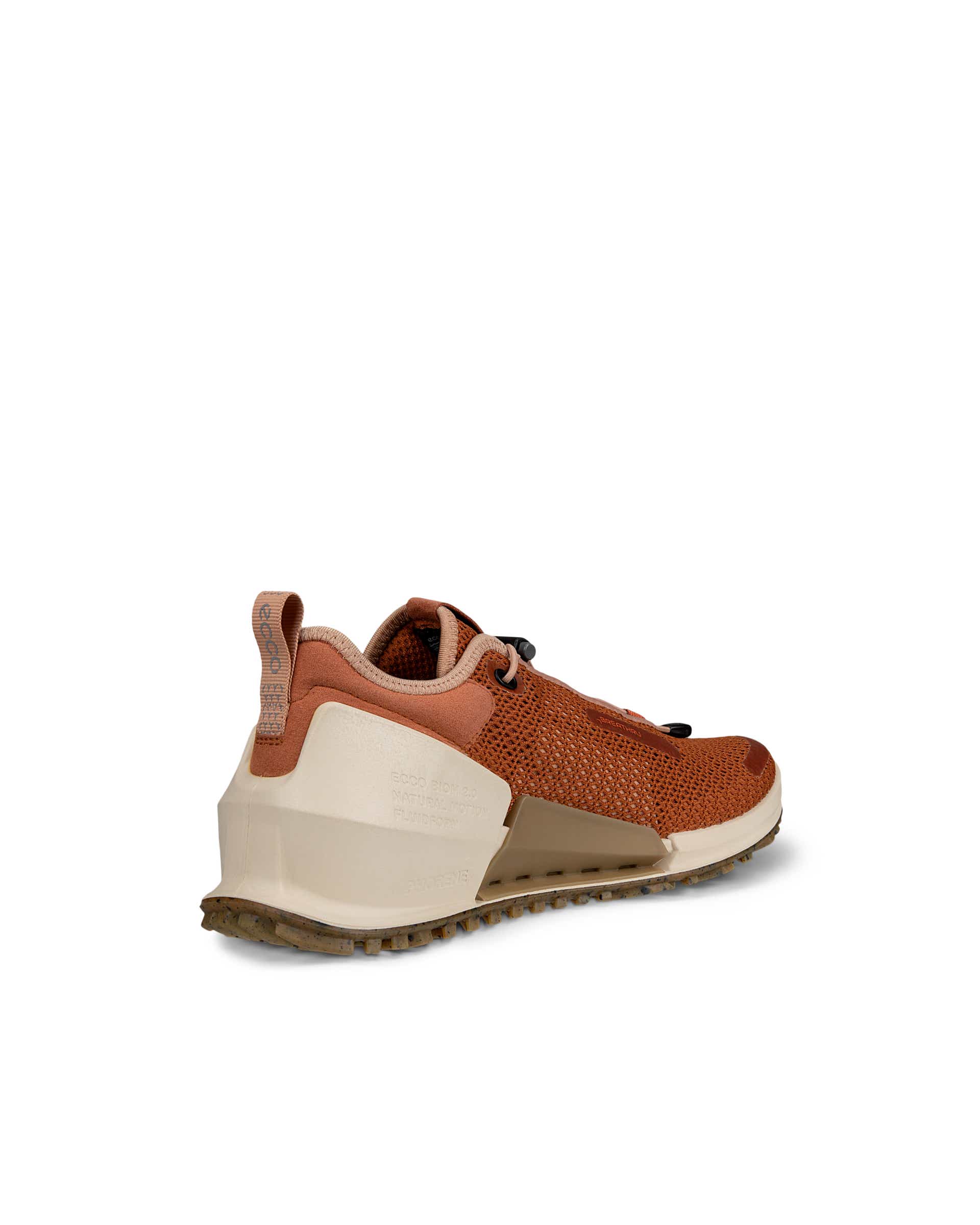 Zapatillas de tela ECCO® Biom 2.0 Low Breathru para mujer - Marrón - Back