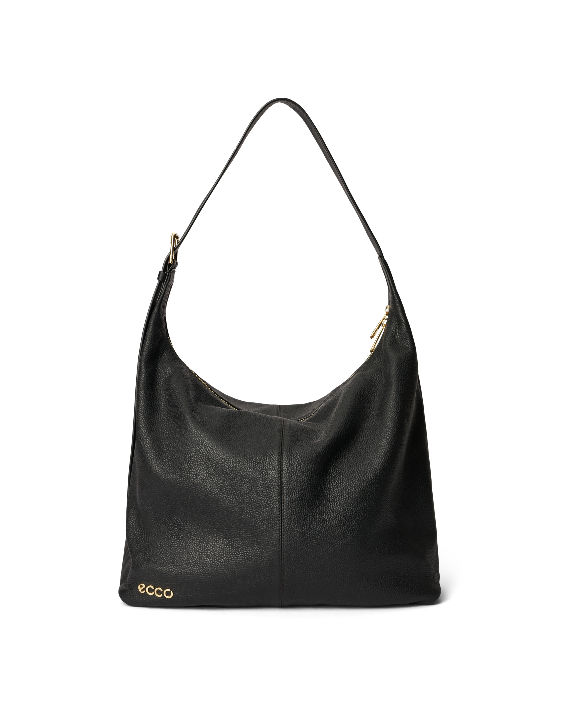 ECCO® Hobo sac hobo en cuir - Noir - Main