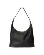 ECCO® Soft Large Pebbled Leather Hobo Bag - Black - Main