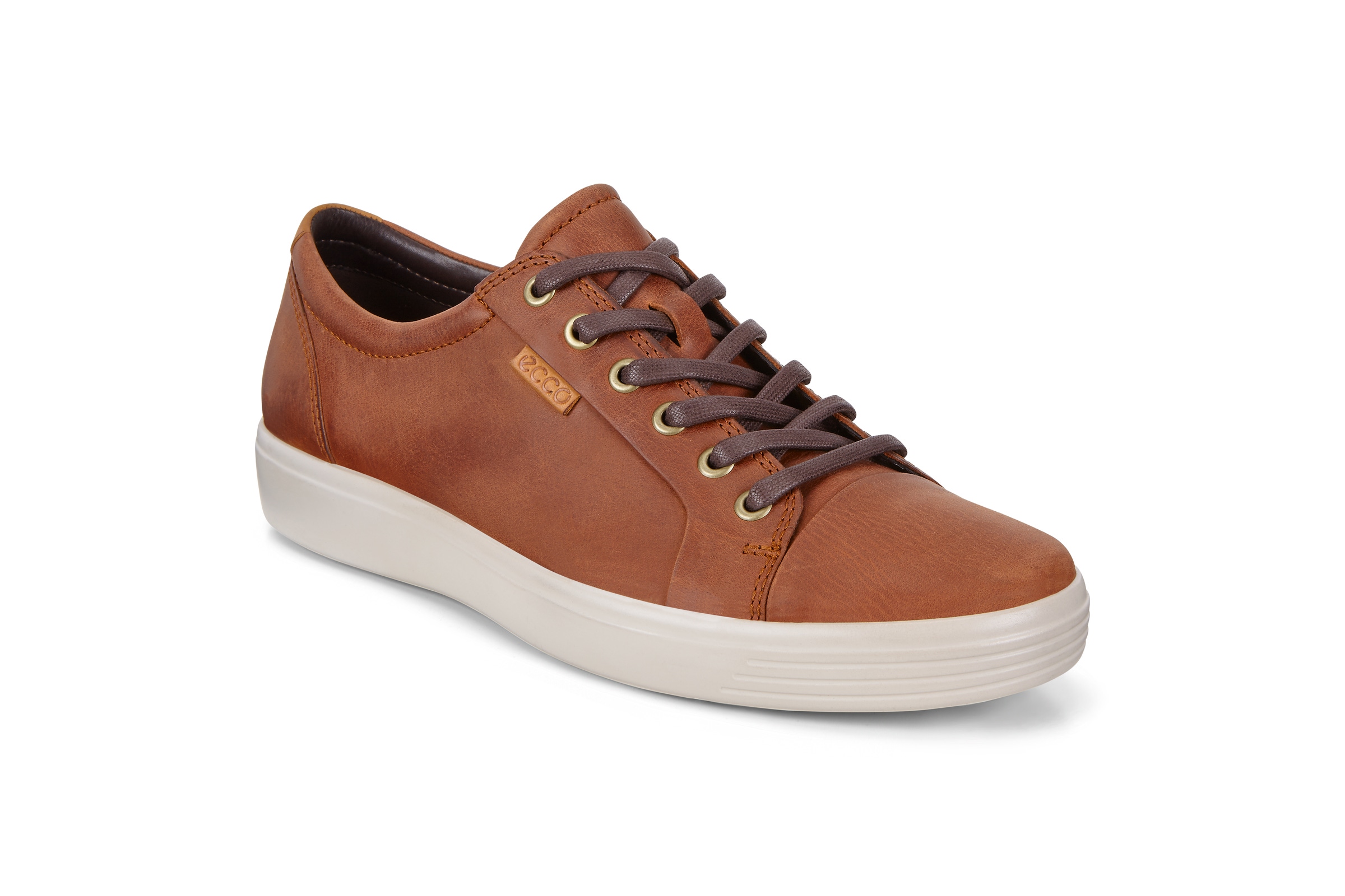 ECCO Soft 7 Men's Sneakers - Brown - Main