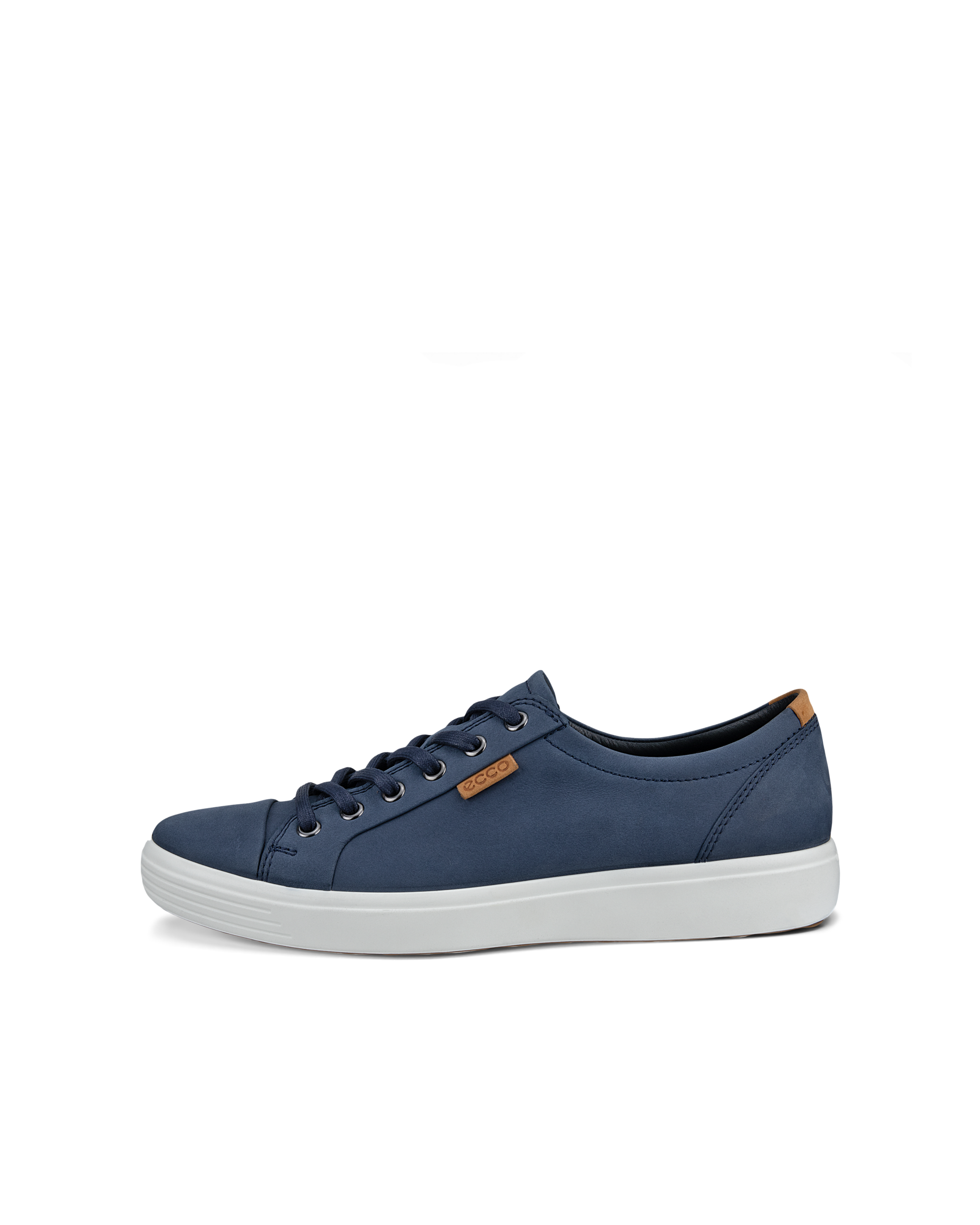 Men's ECCO® Soft 7 Nubuck Sneaker | Blue