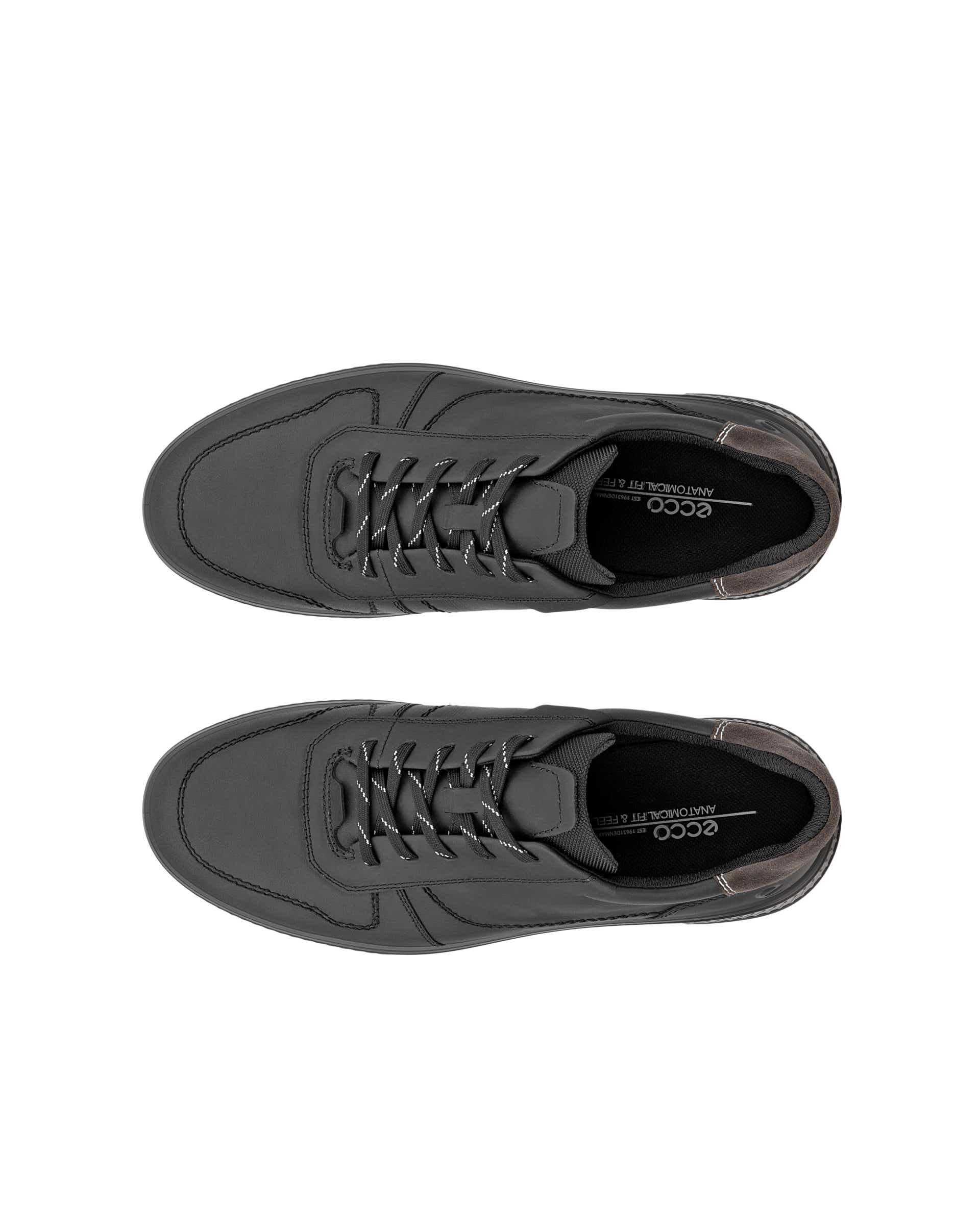 Pánska nubuková obuv ECCO® MOVE - Čierna - Top left pair