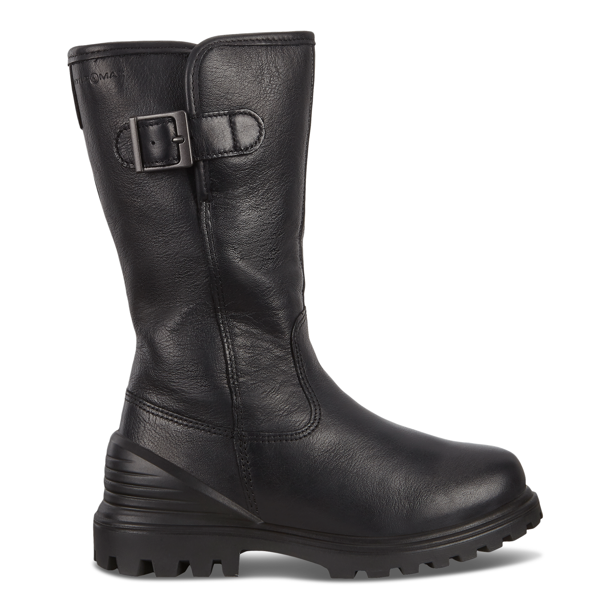 Botas de caña alta de piel ECCO® Tredtray para niño/a - Negro - Outside