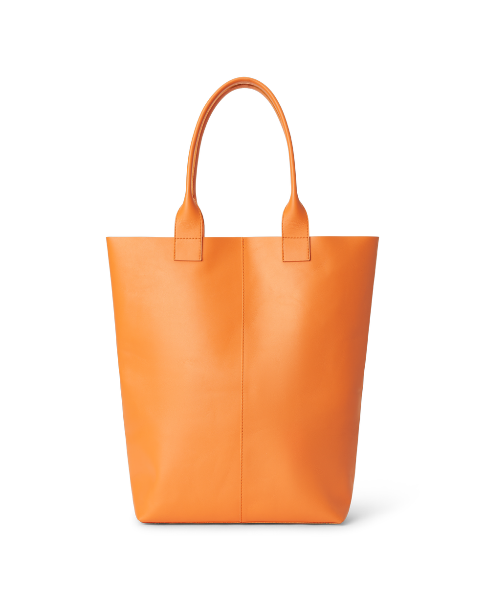 Bolso tote de piel ECCO® - Naranja - Back